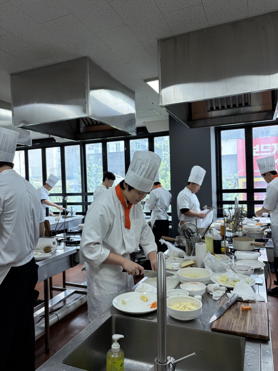 조리 실습 장면